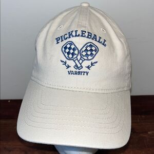 Pickleball Varsity Meet me at the Court Championship Hat Cap Adjustable OSFA